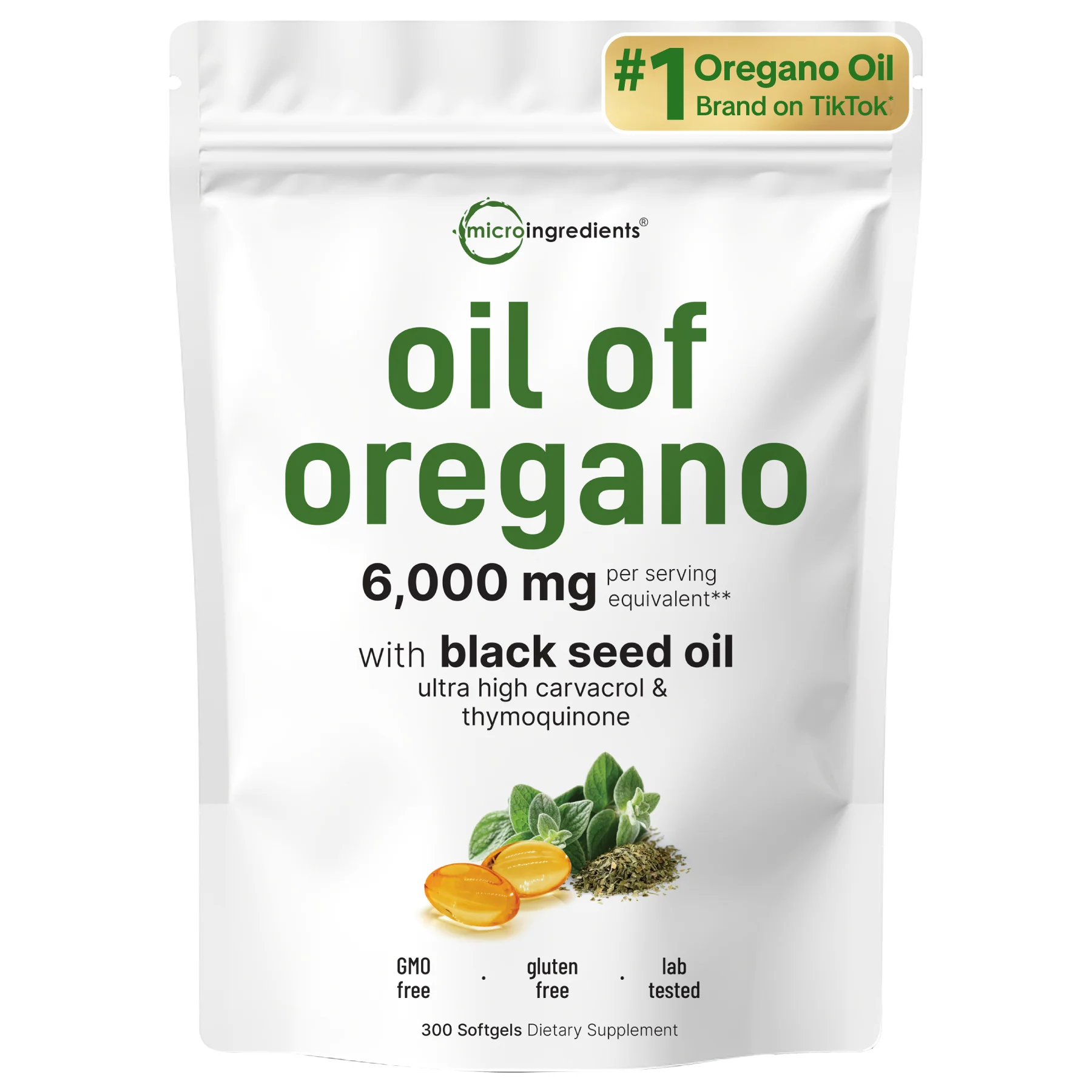 Oregano Oil with Black Seed Oil